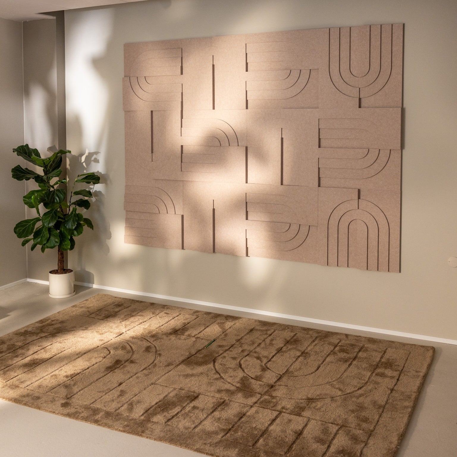 Arch Tile - Sand Beige