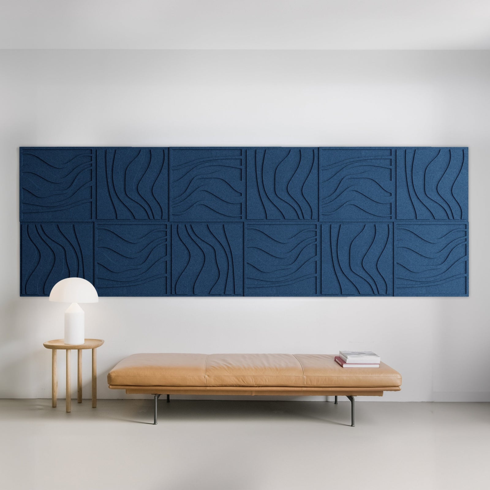 Wave Tile - Petroleum Green