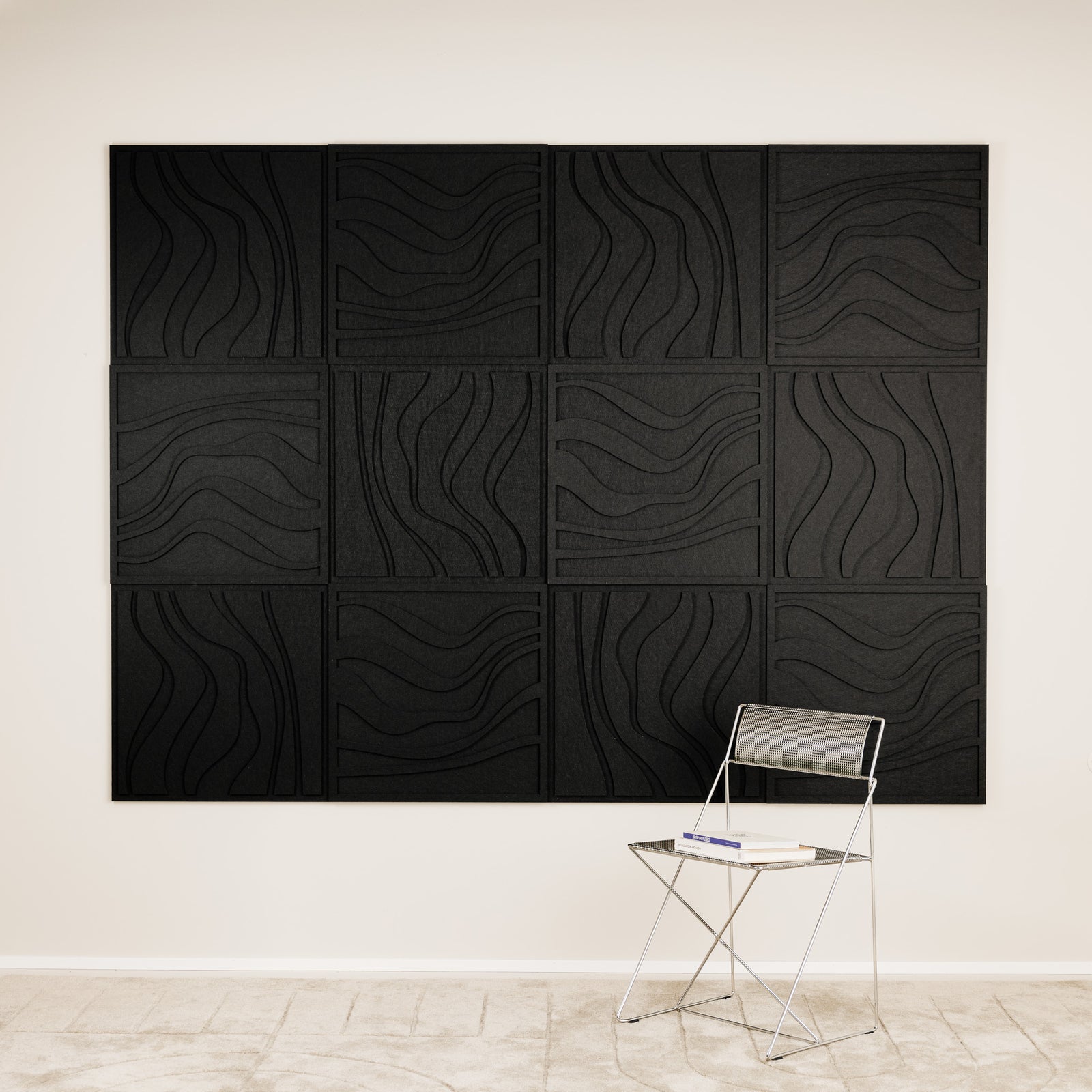 Wave Tile - Petroleum Green