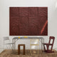 Wave Tile - Reddish Brown