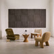 Wave Tile - Warm Grey