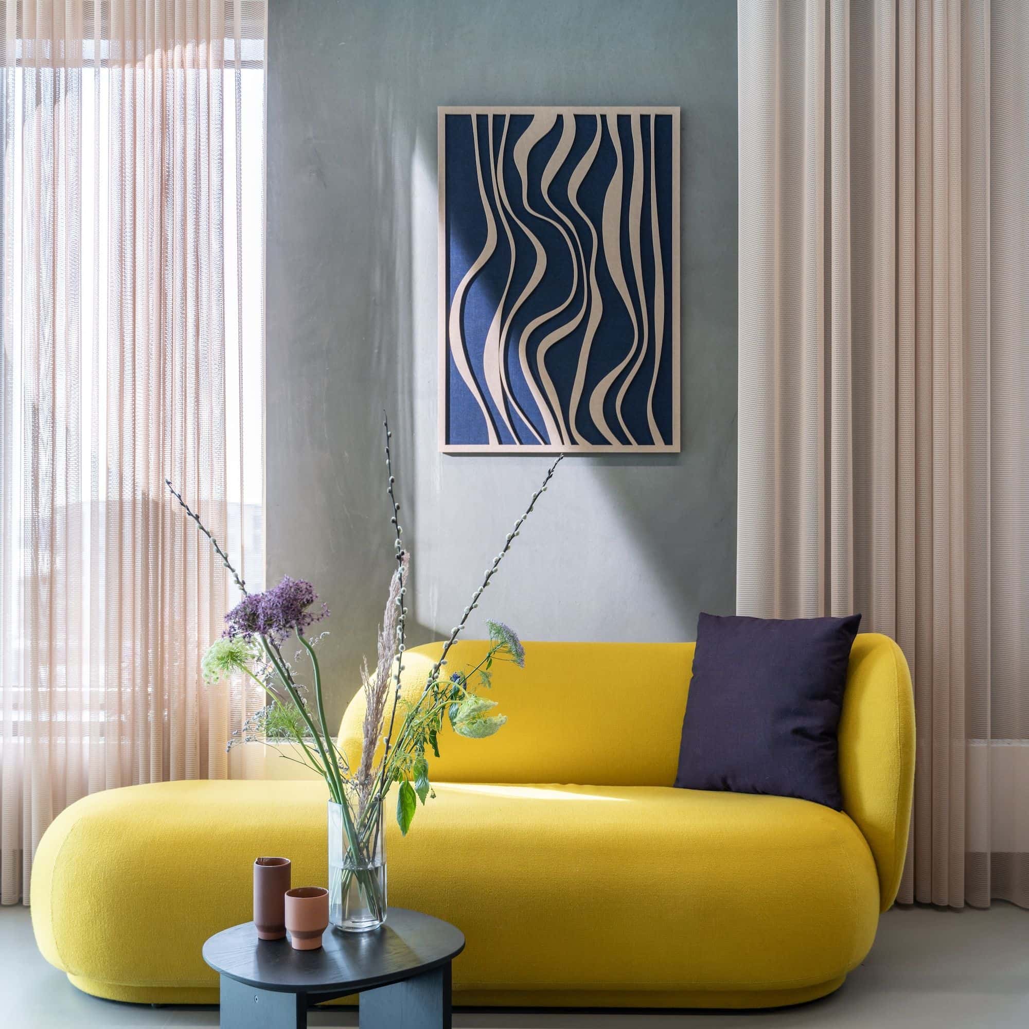 Immersive art in co-working spaces