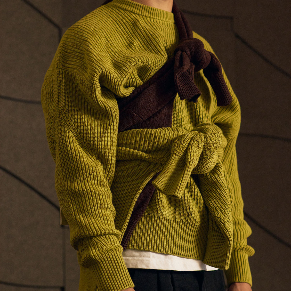 Fisherman O-Neck Knit