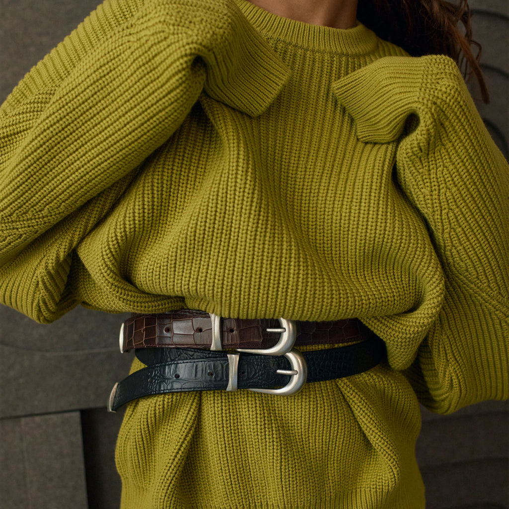 Fisherman O-Neck Knit
