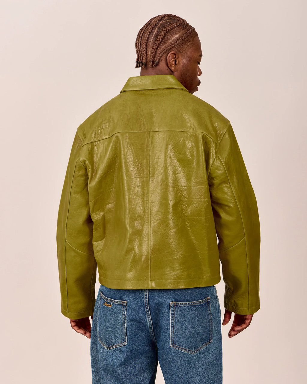 High Gloss Leather Jacket