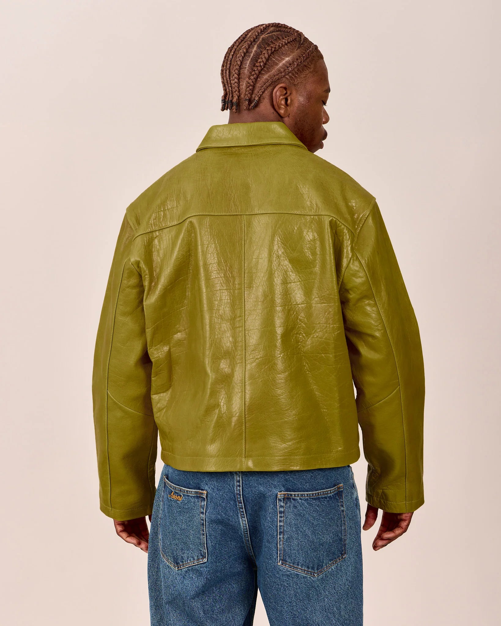 High Gloss Leather Jacket