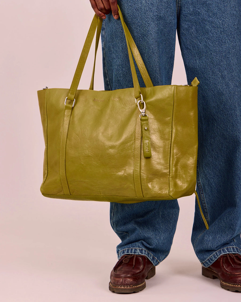High Gloss Leather Bag