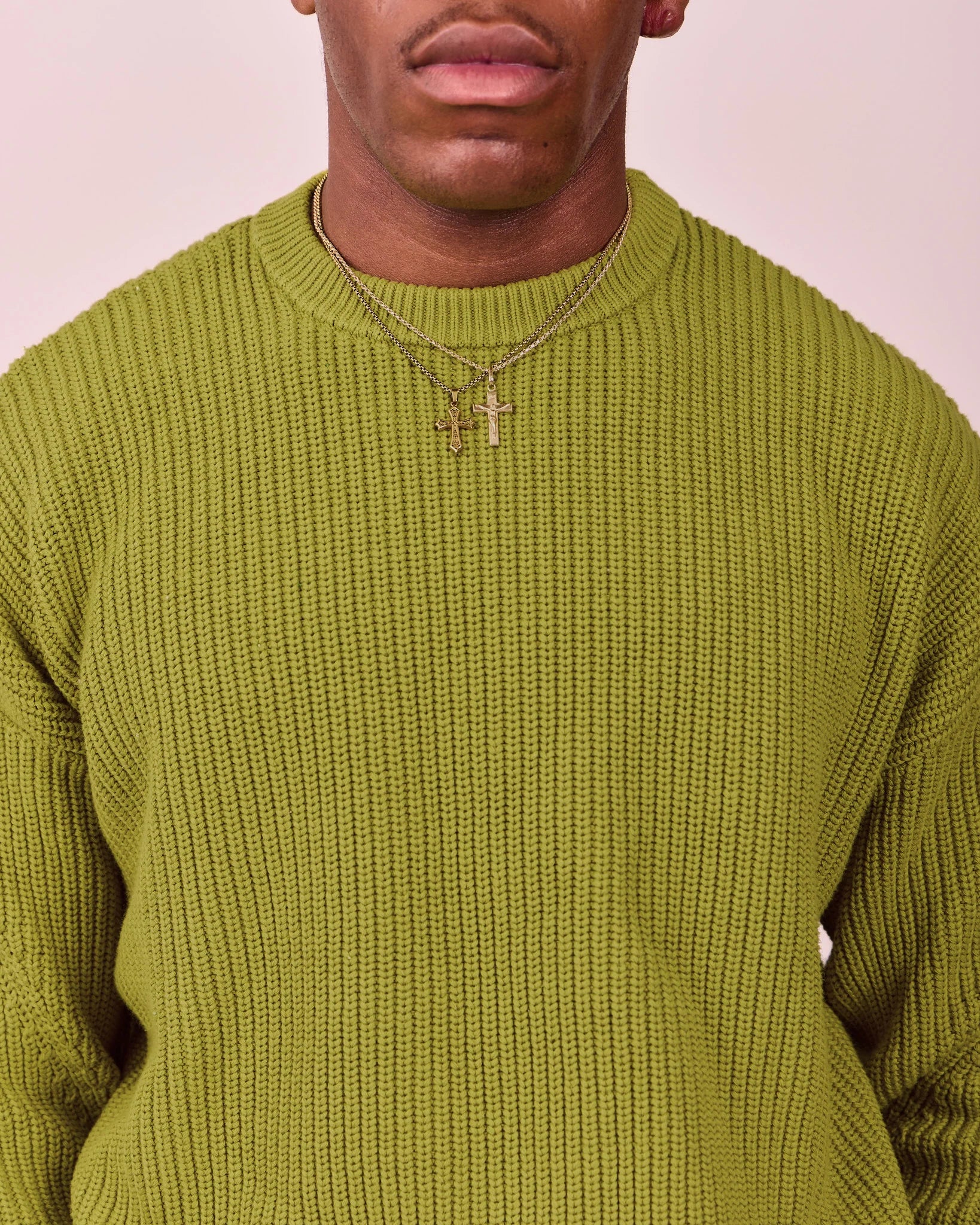 Fisherman O-Neck Knit