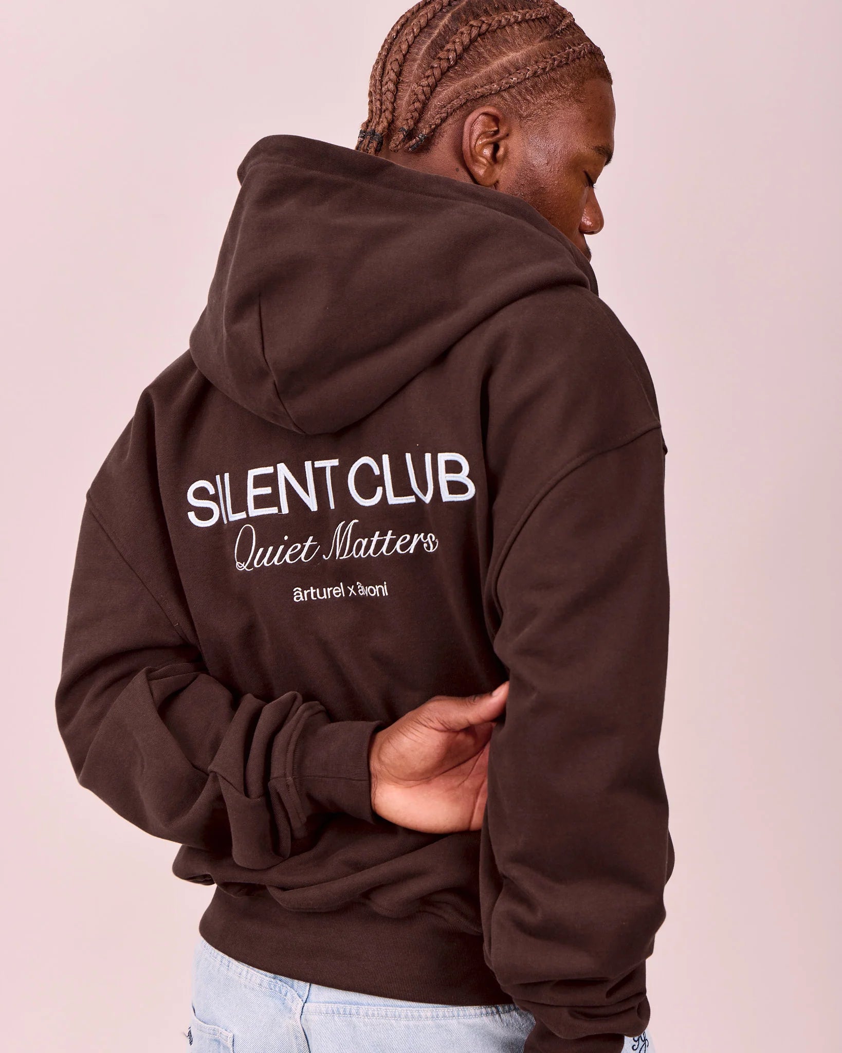 Silent Club Zip Hoodie