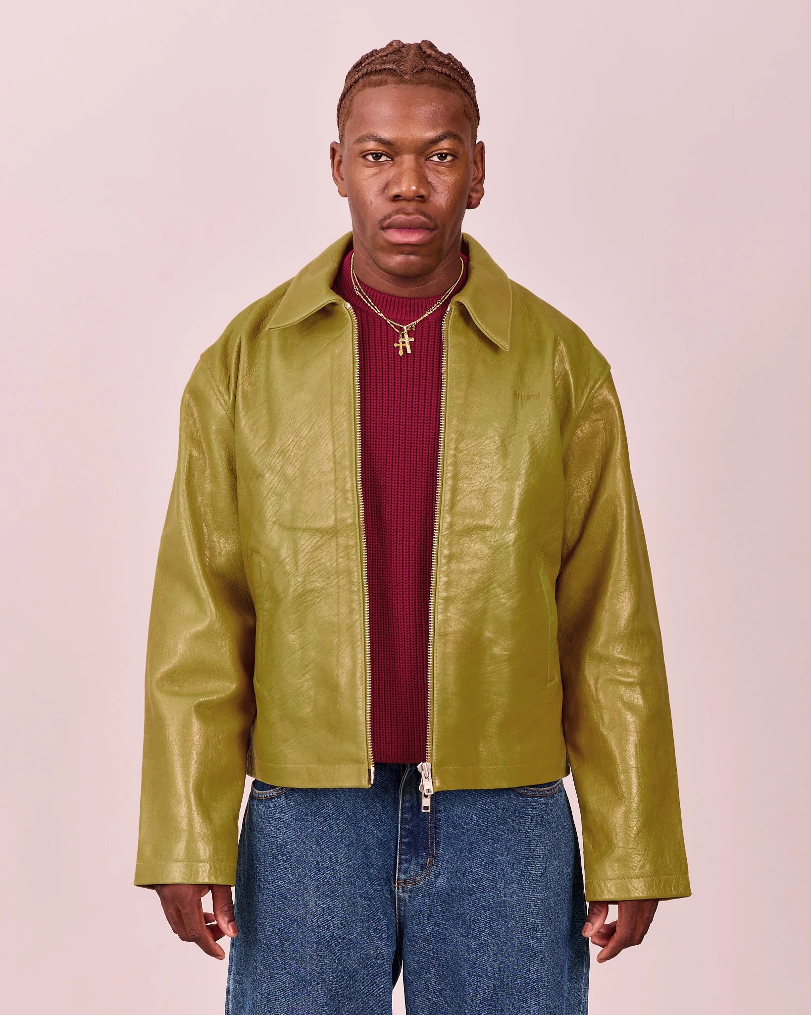 High Gloss Leather Jacket