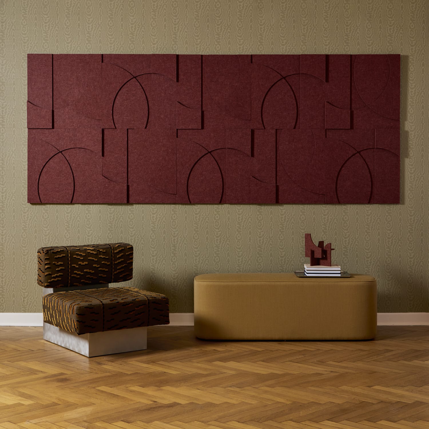 Casso Tile - Reddish Brown