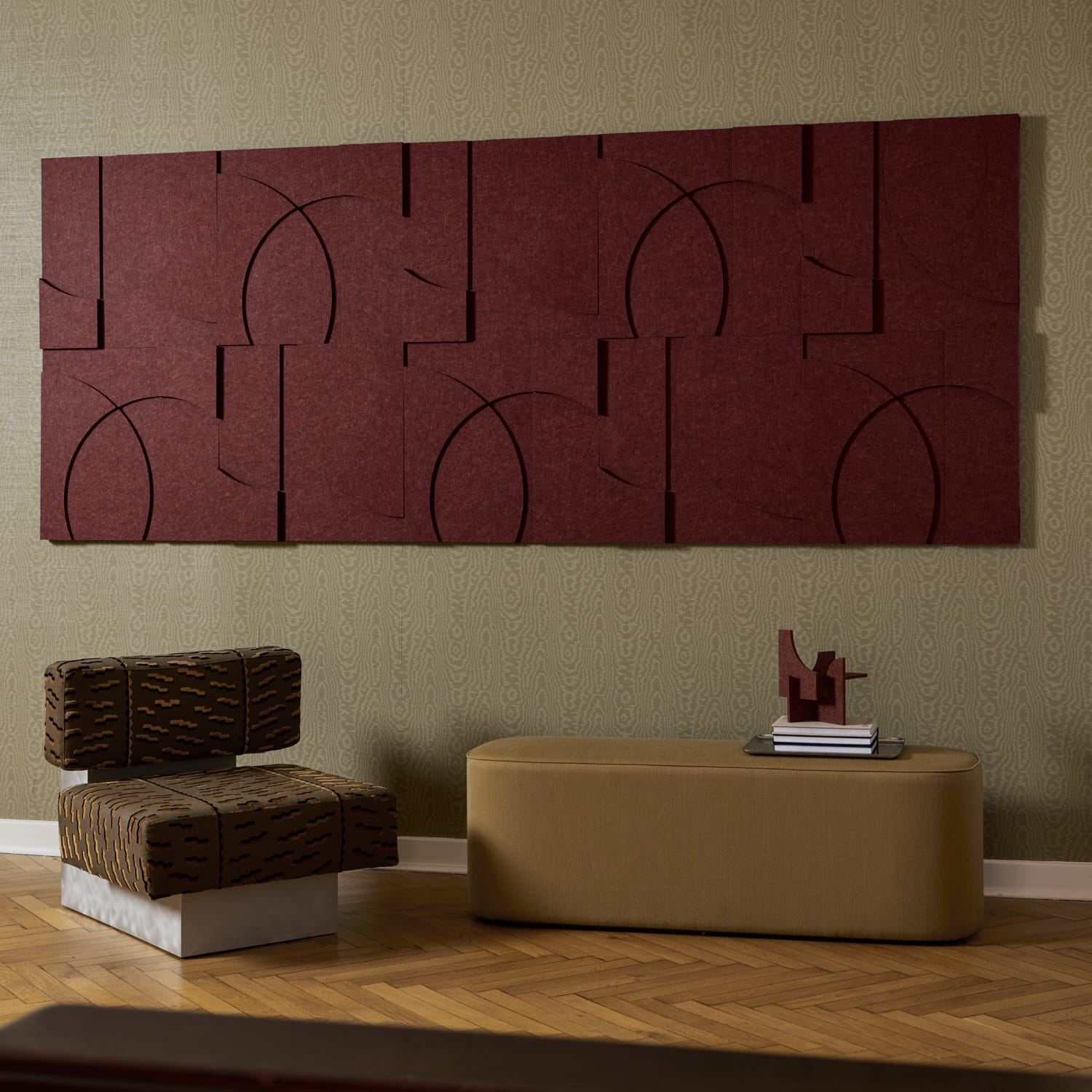Casso Tile - Reddish Brown