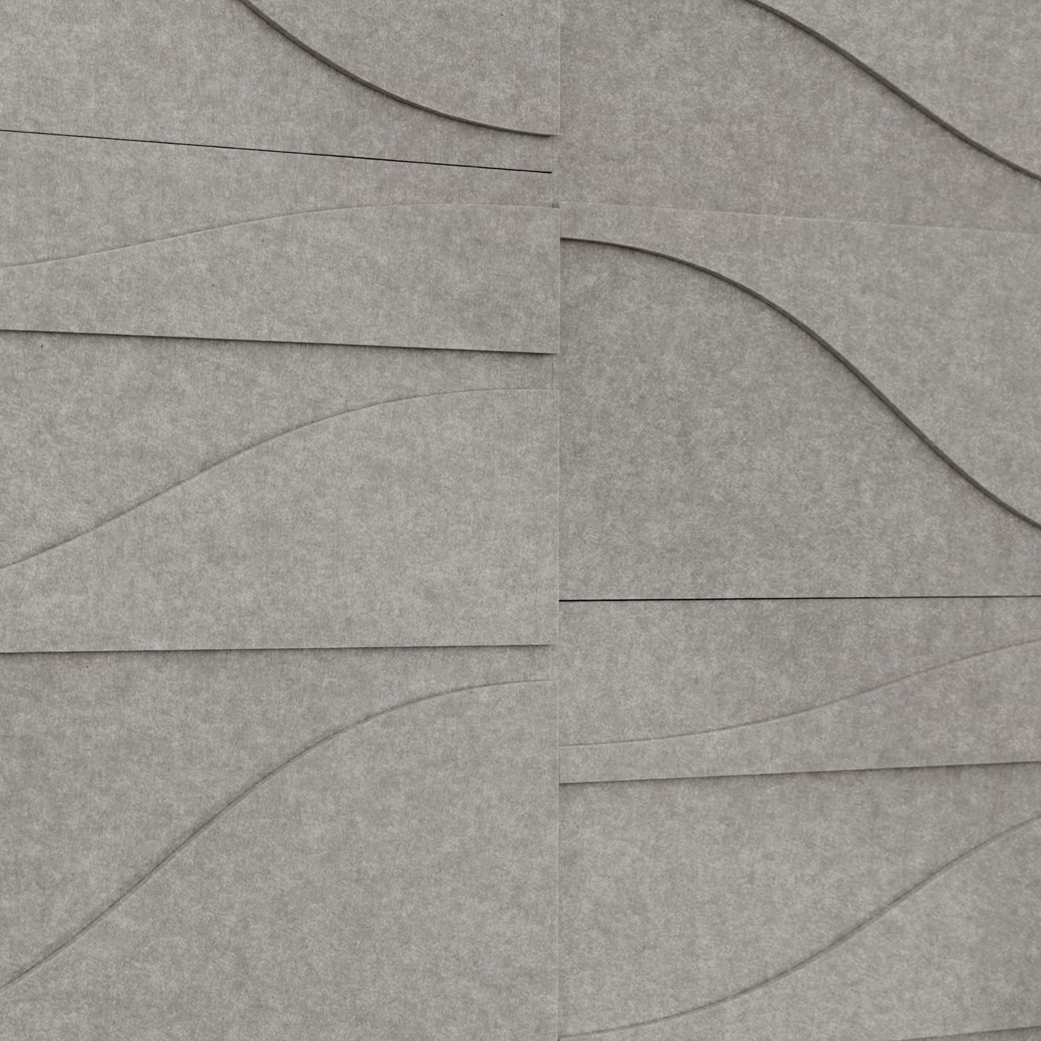 Curve Tile - Cloudy Grey