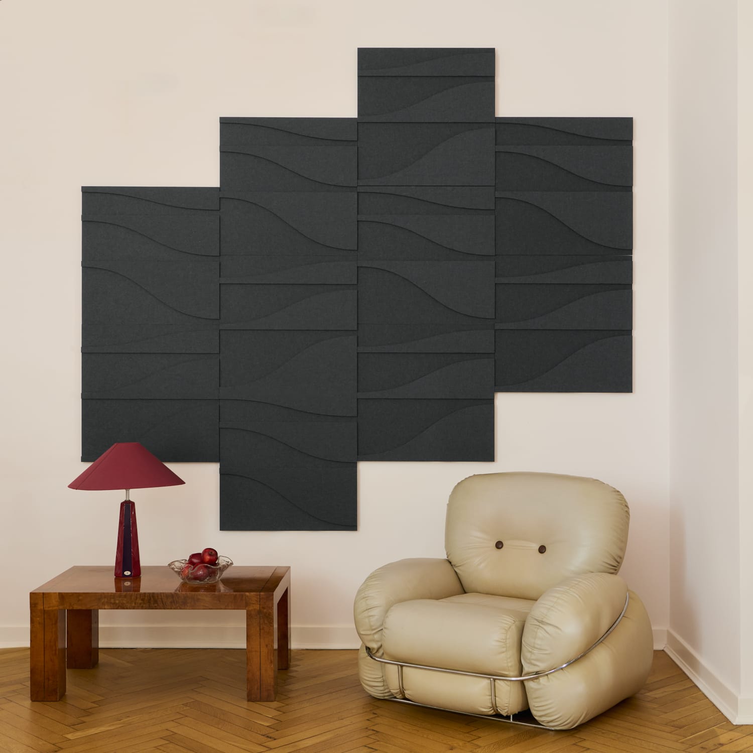Curve Tile - Night Black