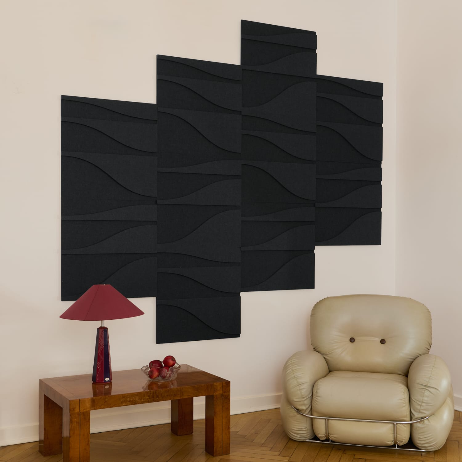 Curve Tile - Night Black