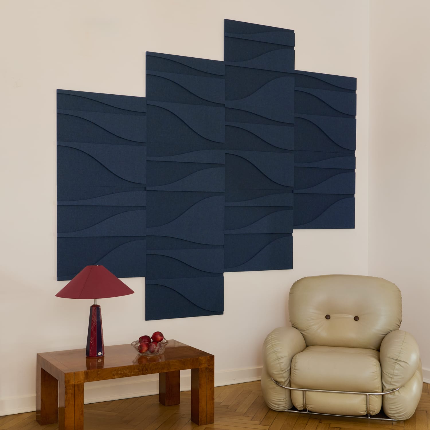 Curve Tile - Ocean Blue