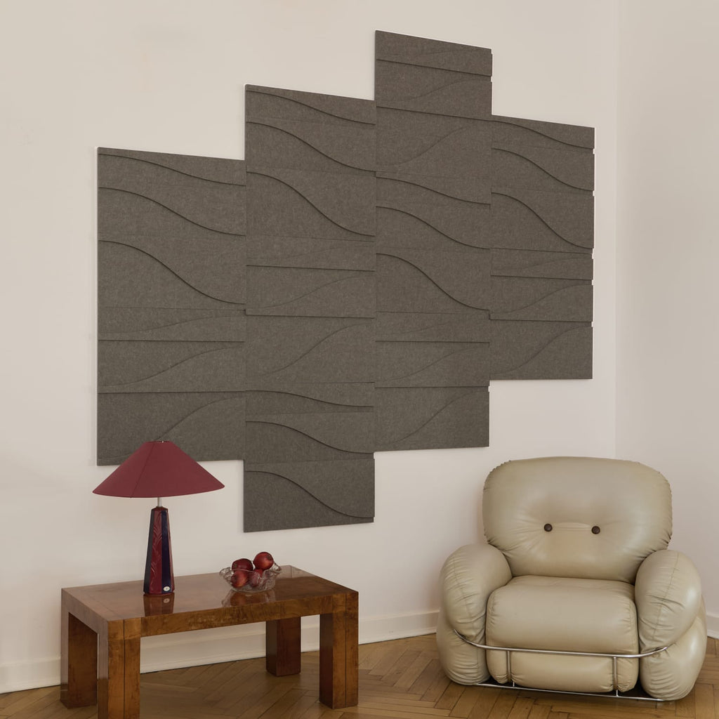 Curve Tile - Warm Grey