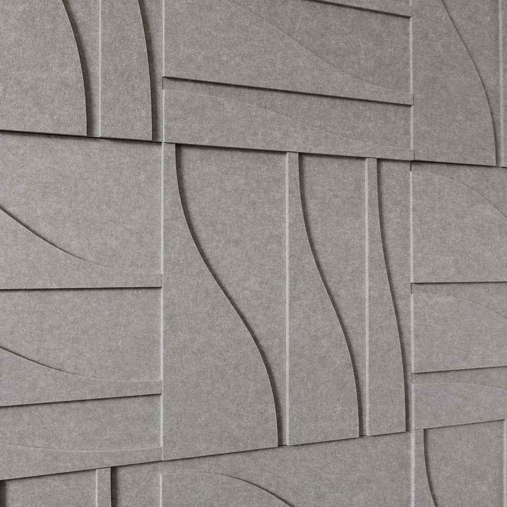 Curve Tile - Cloudy Grey