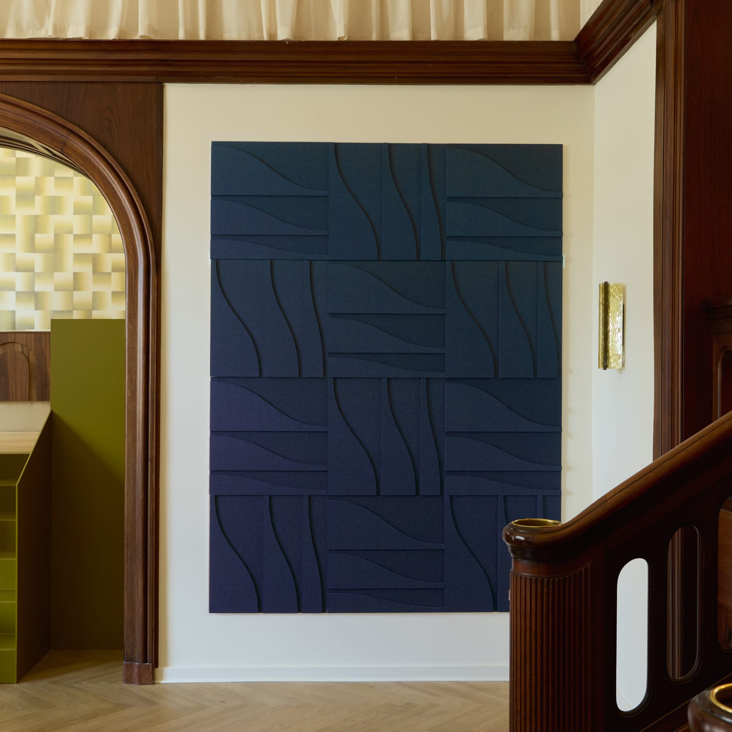 Curve Tile - Ocean Blue