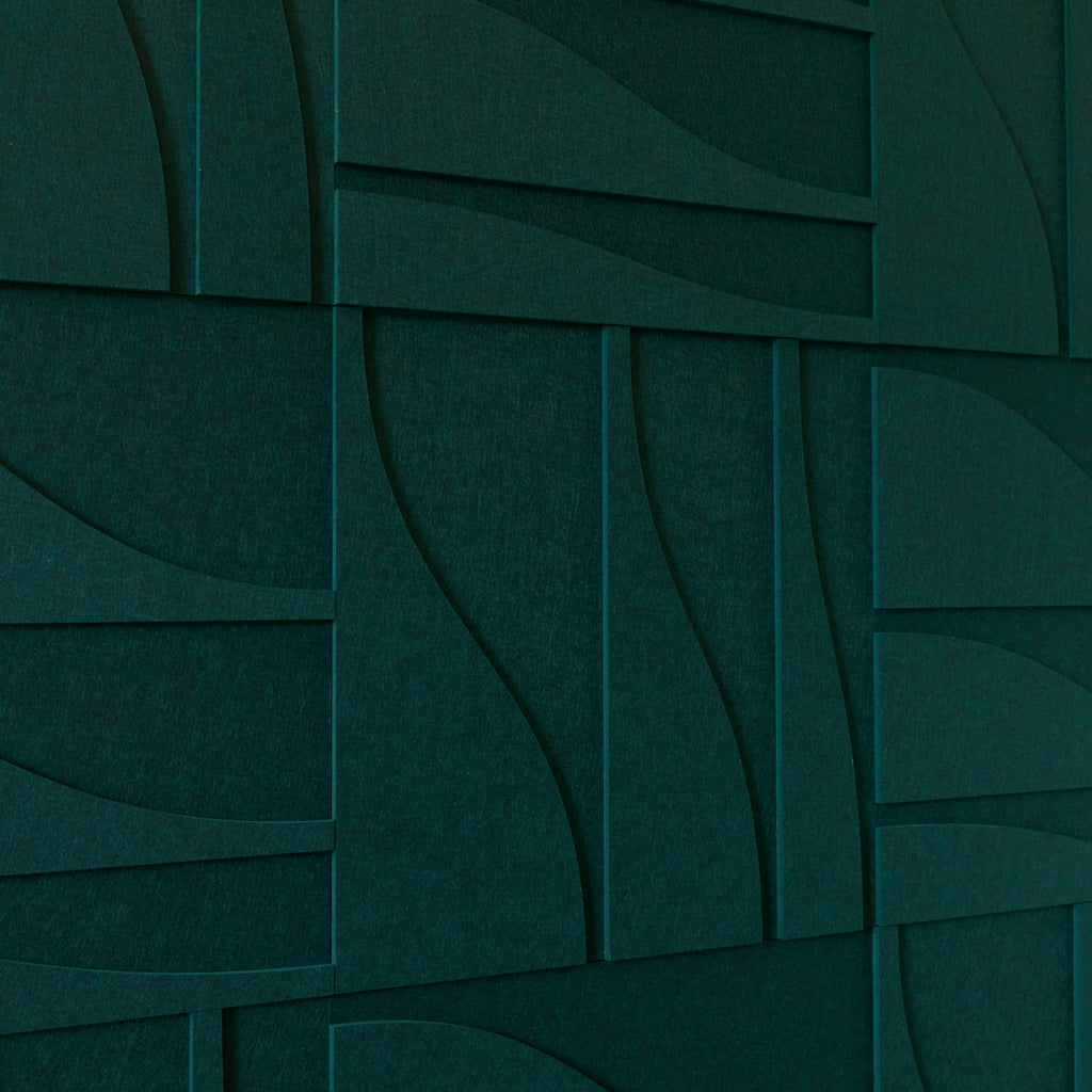 Curve Tile - Petroleum Green