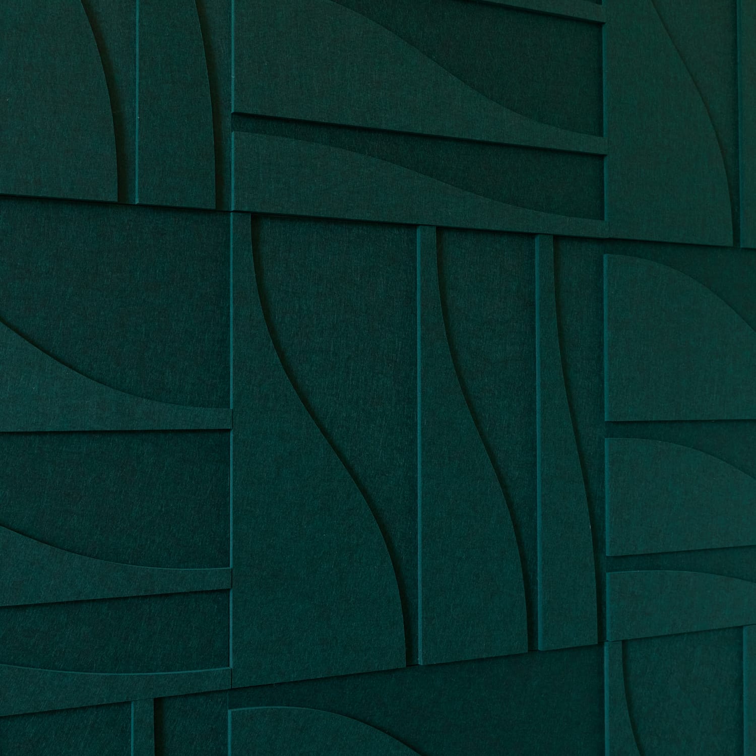 Curve Tile - Petroleum Green