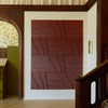 Curve Tile - Reddish Brown