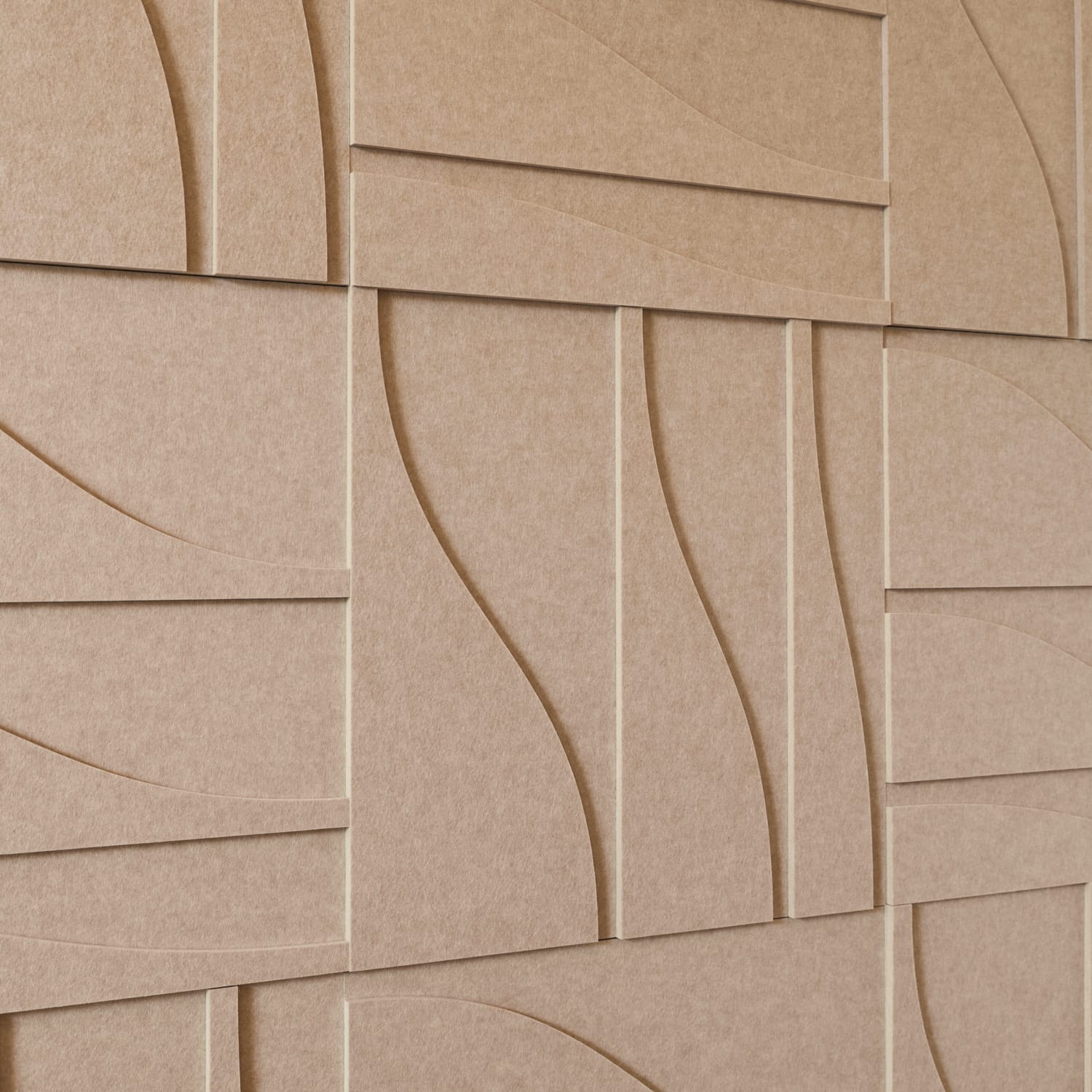 Curve Tile - Sand Beige