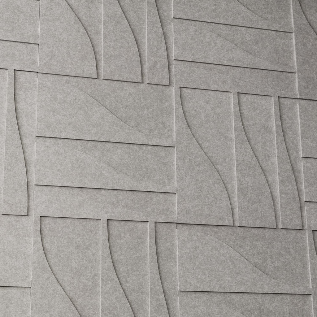 Curve Tile - Cloudy Grey