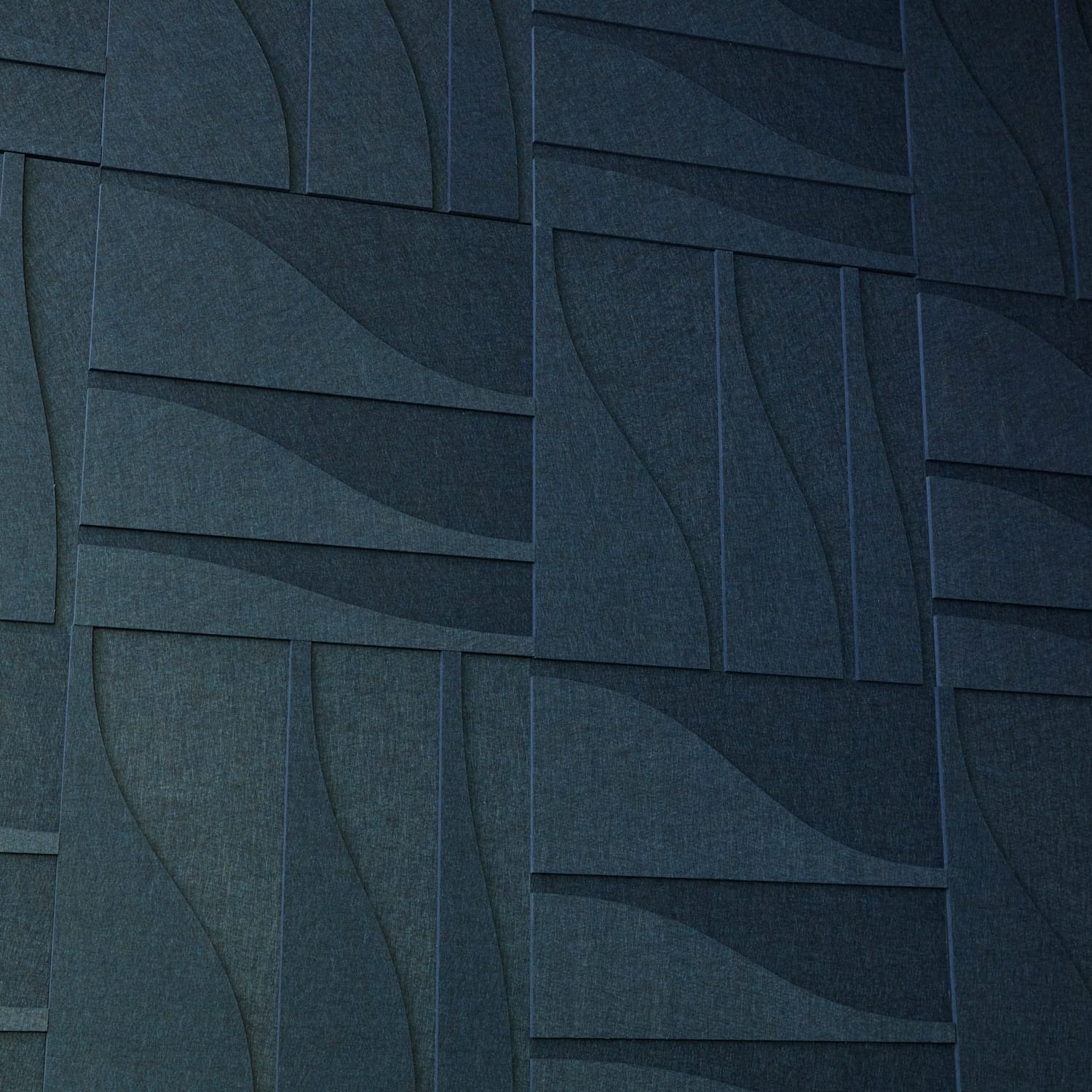 Curve Tile - Ocean Blue