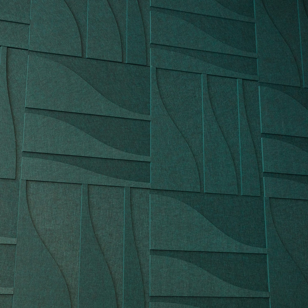 Curve Tile - Petroleum Green
