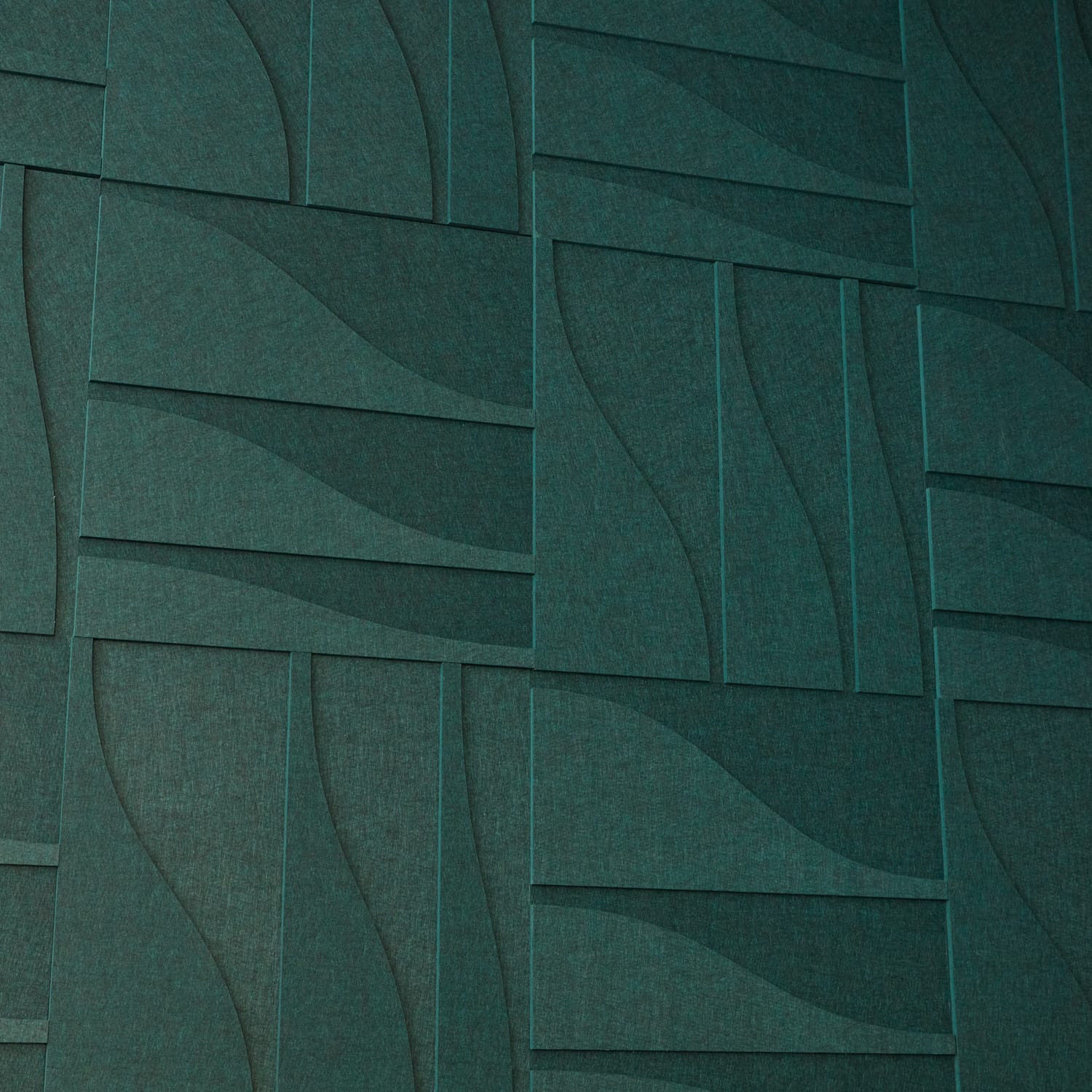 Curve Tile - Petroleum Green