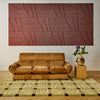 Curve Tile - Reddish Brown
