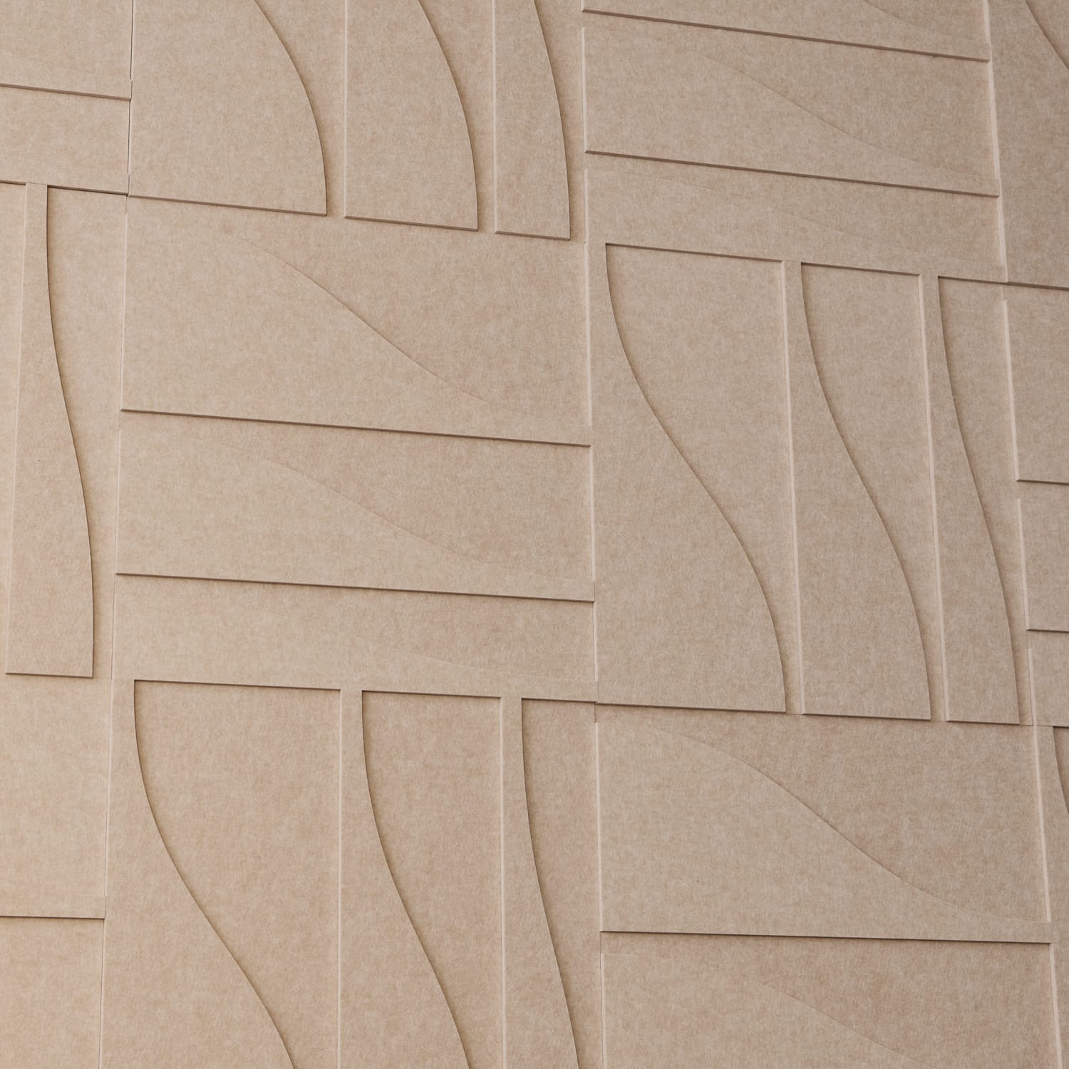 Curve Tile - Sand Beige