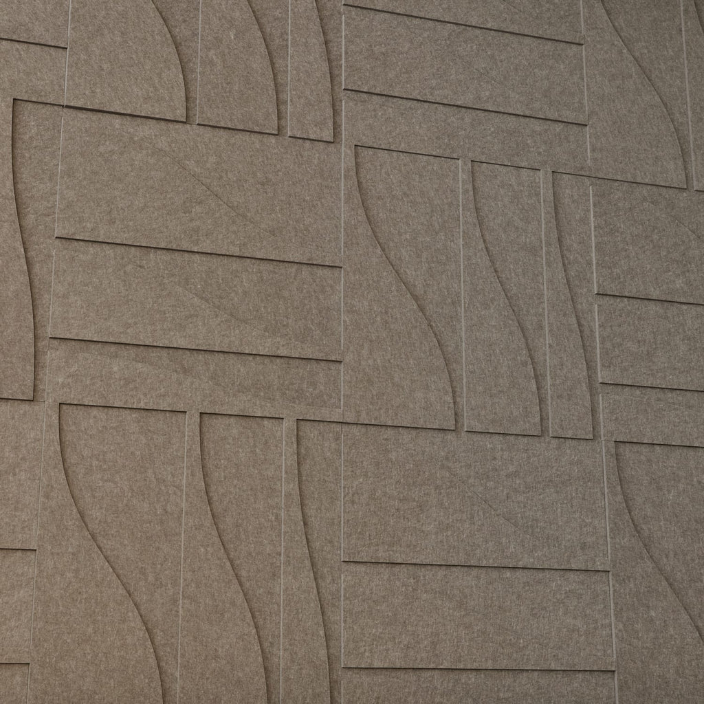 Curve Tile - Warm Grey