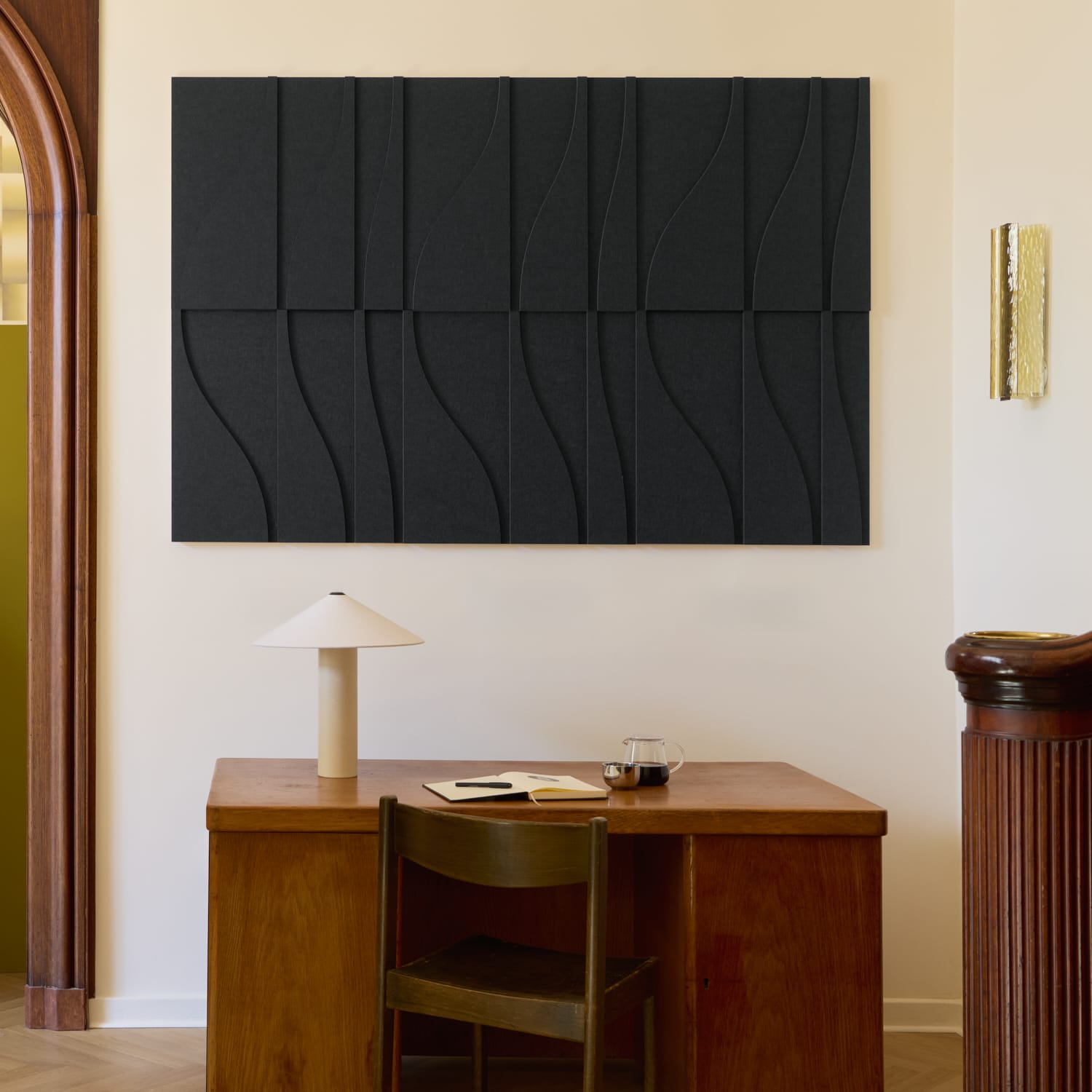 Curve Tile - Night Black