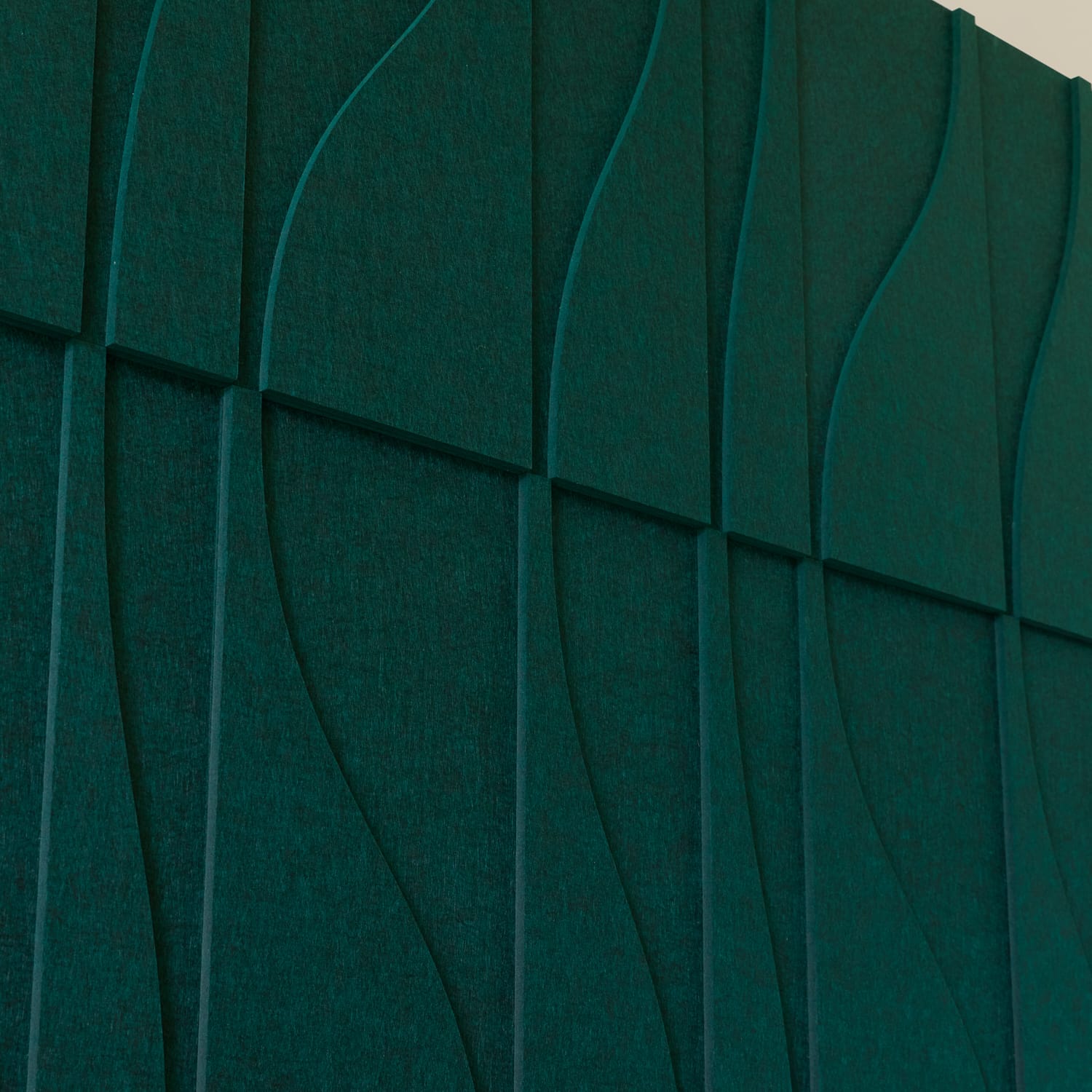 Curve Tile - Petroleum Green