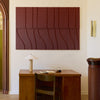 Curve Tile - Reddish Brown