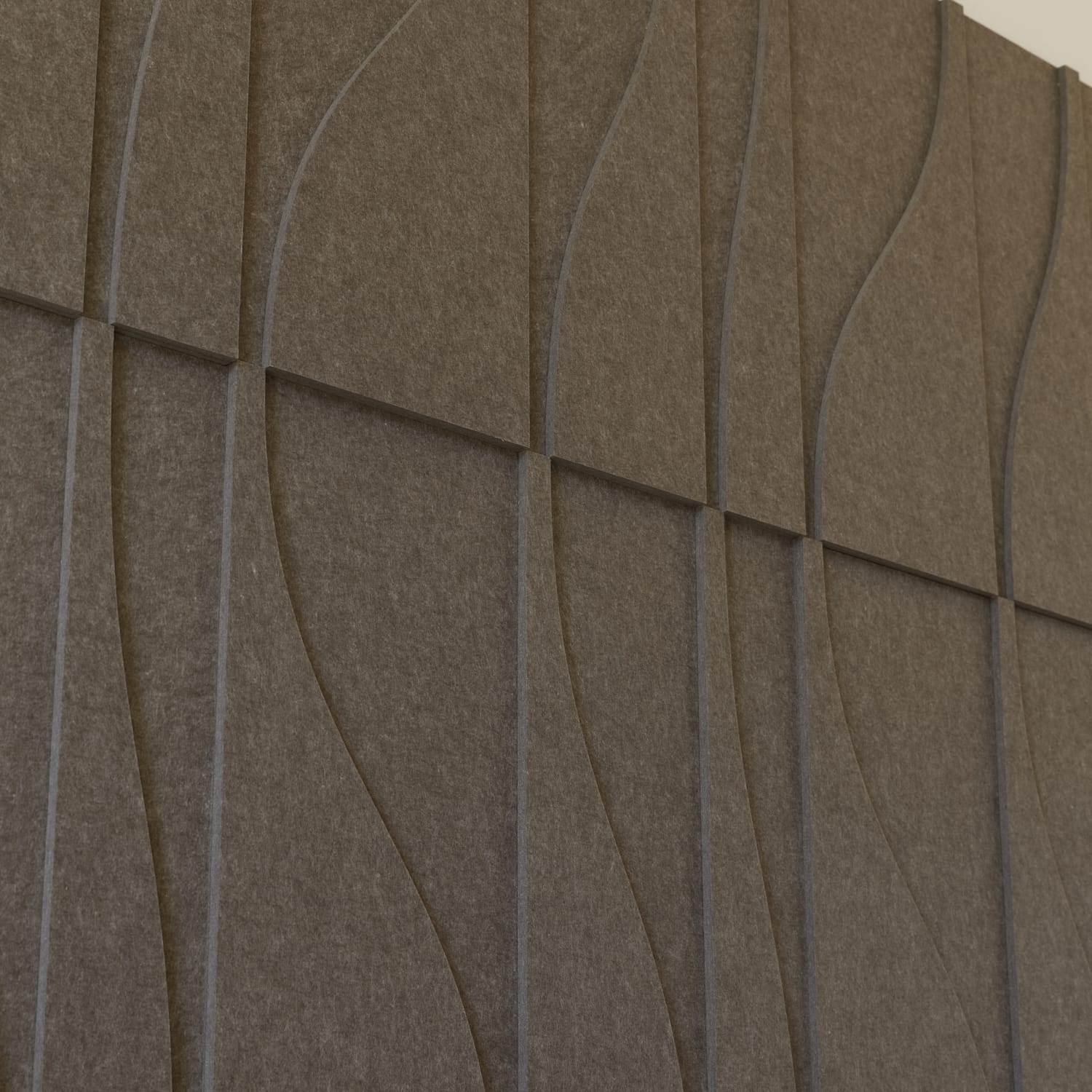Curve Tile - Warm Grey