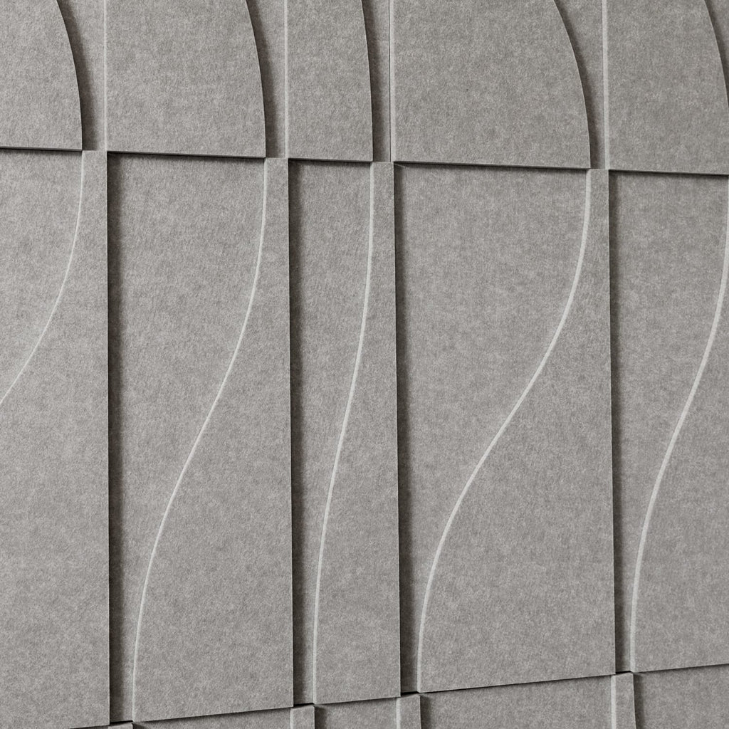Curve Tile - Cloudy Grey