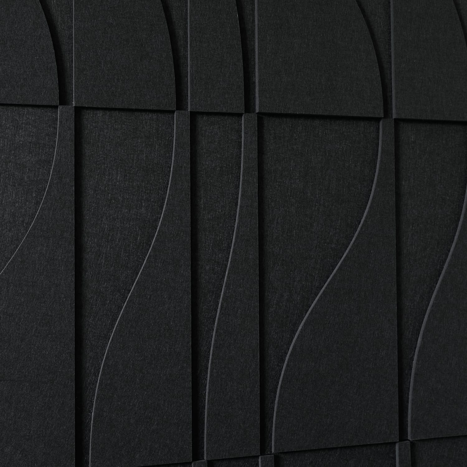 Curve Tile - Night Black