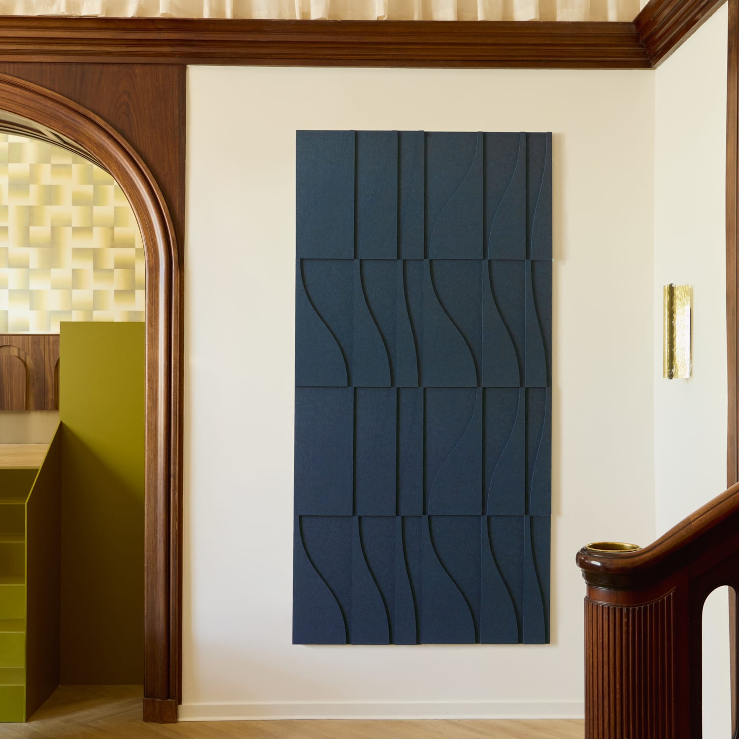 Curve Tile - Ocean Blue