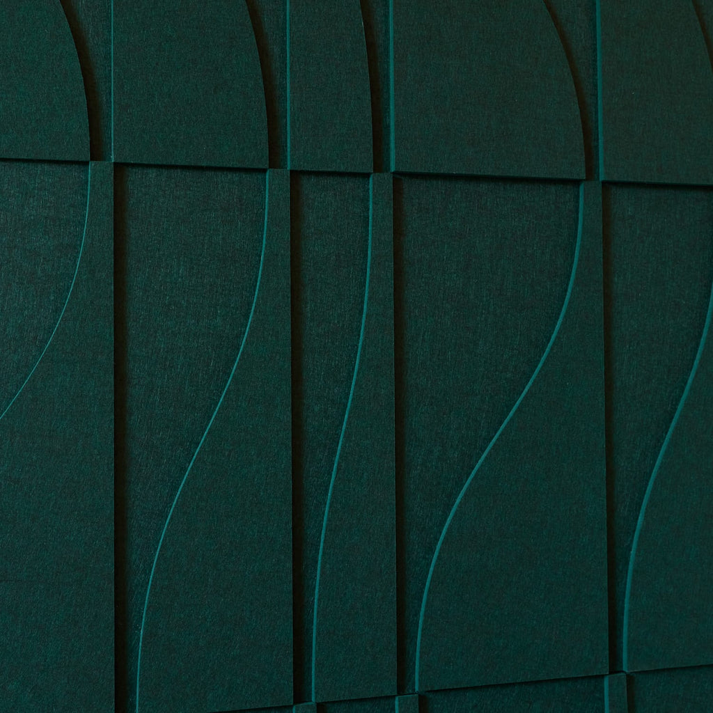 Curve Tile - Petroleum Green