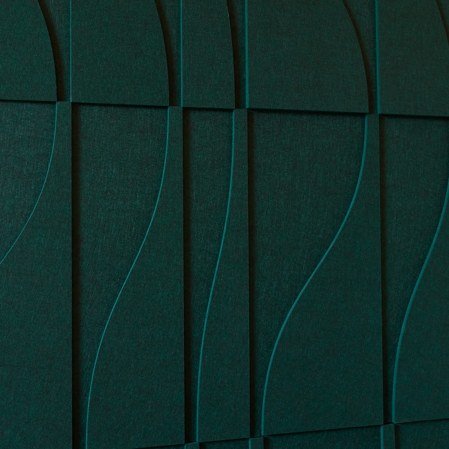 Curve Tile - Petroleum Green