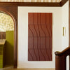 Curve Tile - Reddish Brown