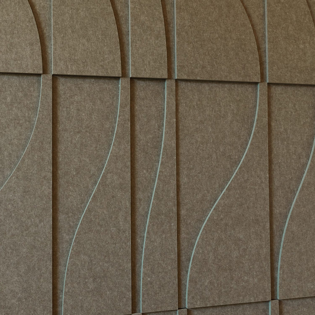 Curve Tile - Warm Grey