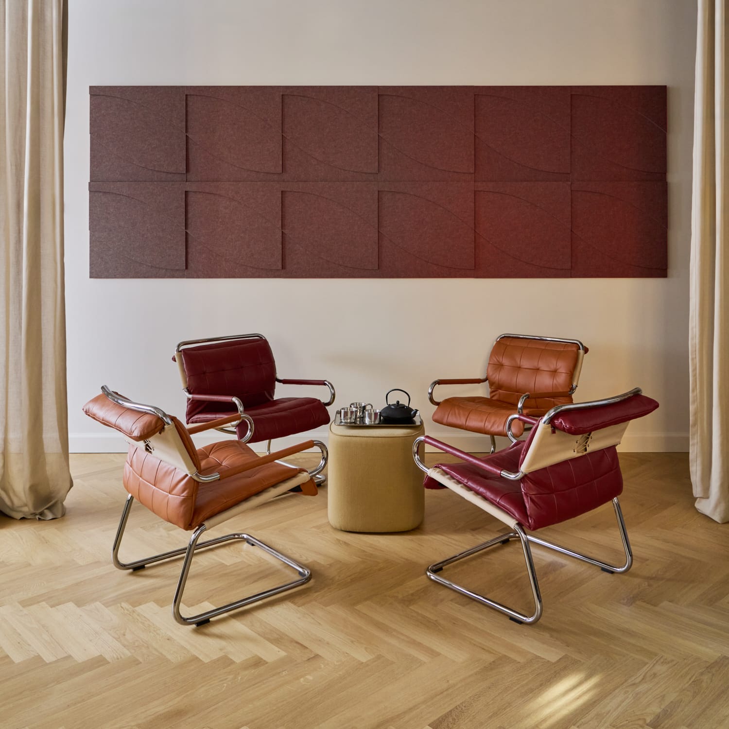 Forma Tile - Reddish Brown