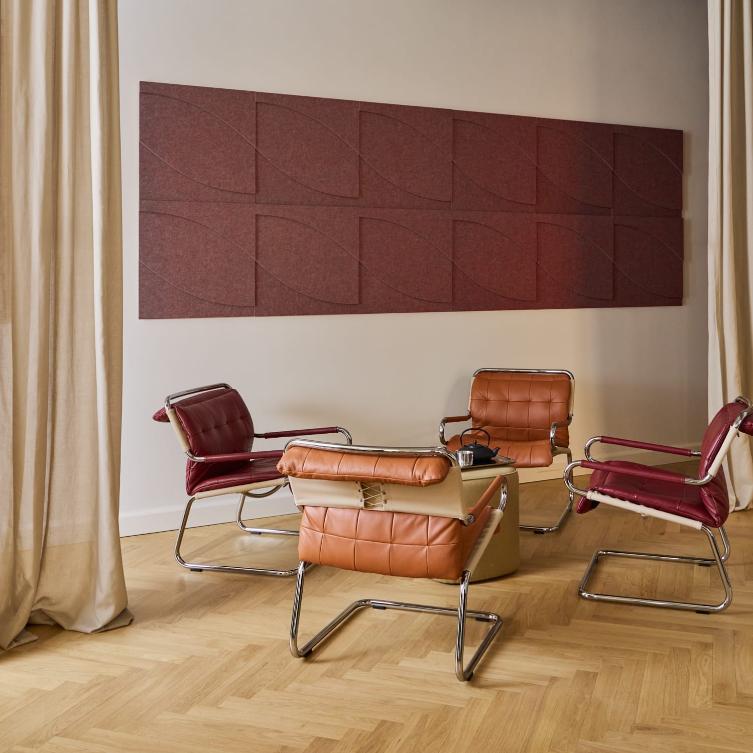 Forma Tile - Reddish Brown