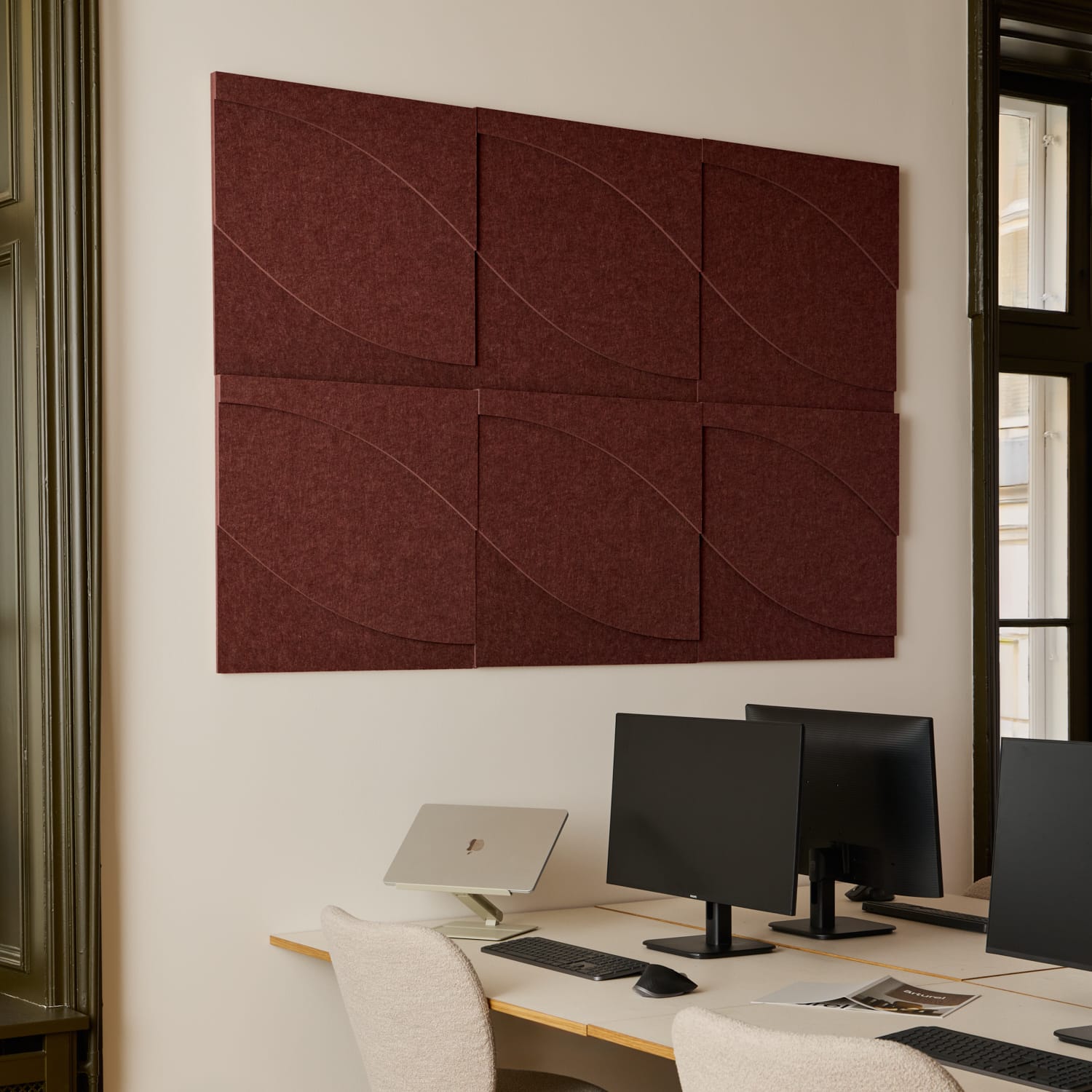 Forma Tile - Reddish Brown