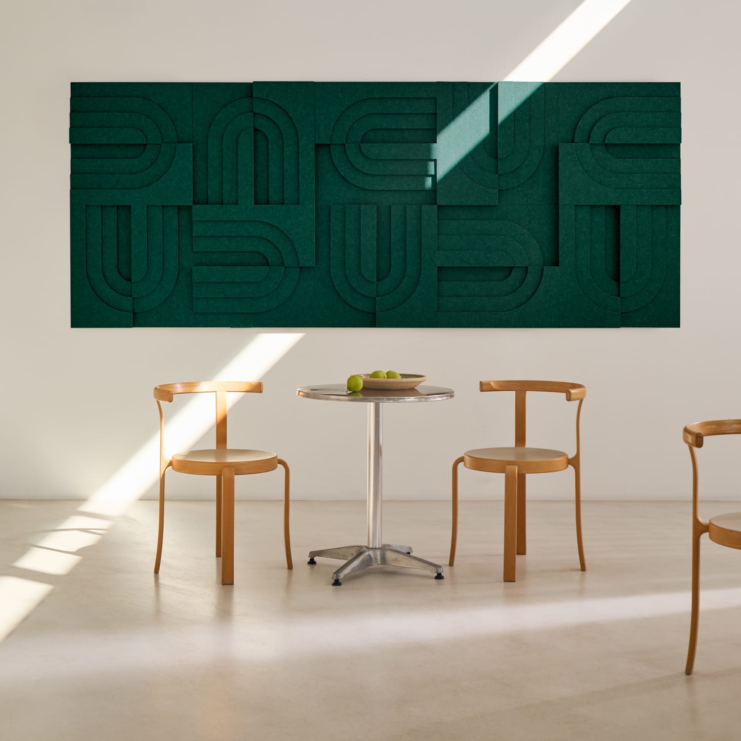 Arch Tile - Petroleum Green