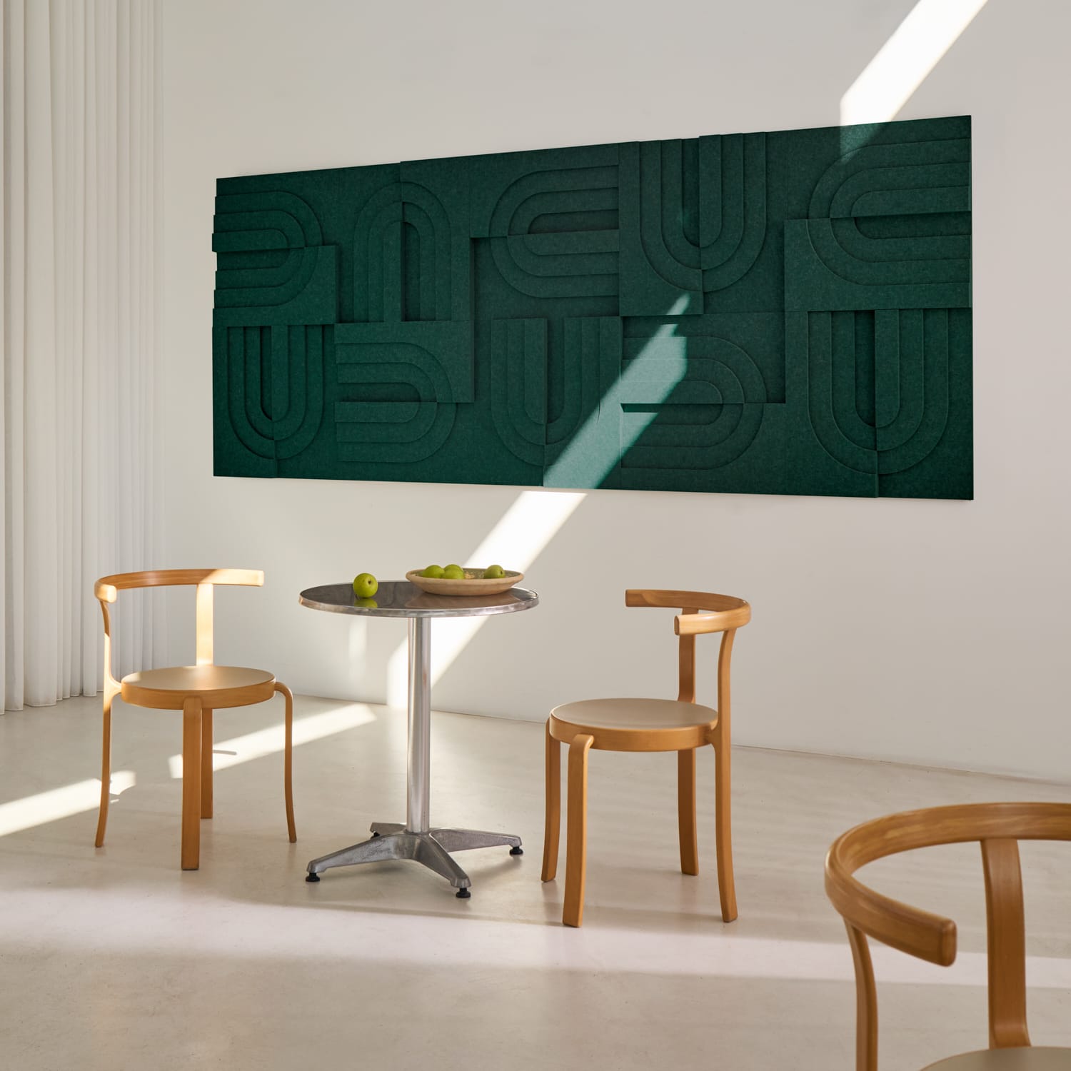 Arch Tile - Petroleum Green